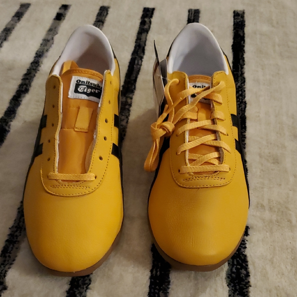 Onitsuka Tiger by Asics Tai Chi Reb Men's Tiger Yellow/Black Sneakers